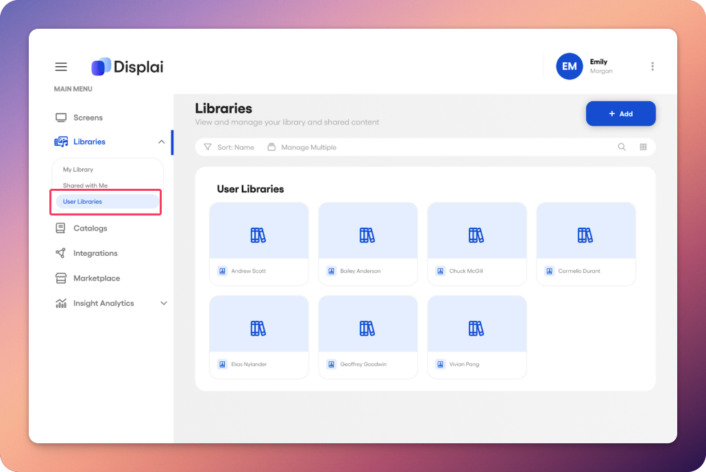 Content Sharing and Collaboration — screenshot 1
