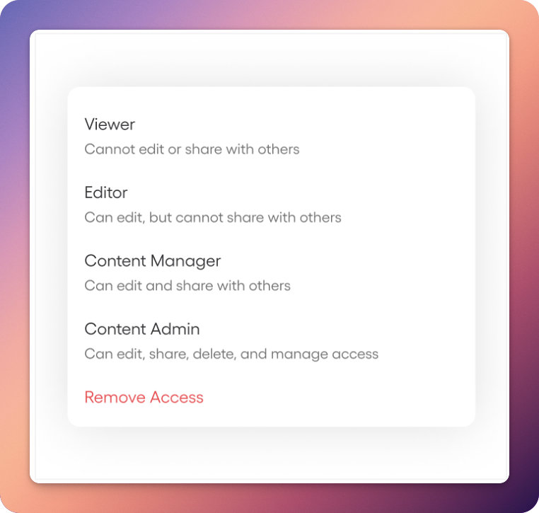 User Access and Permissions — screenshot 24