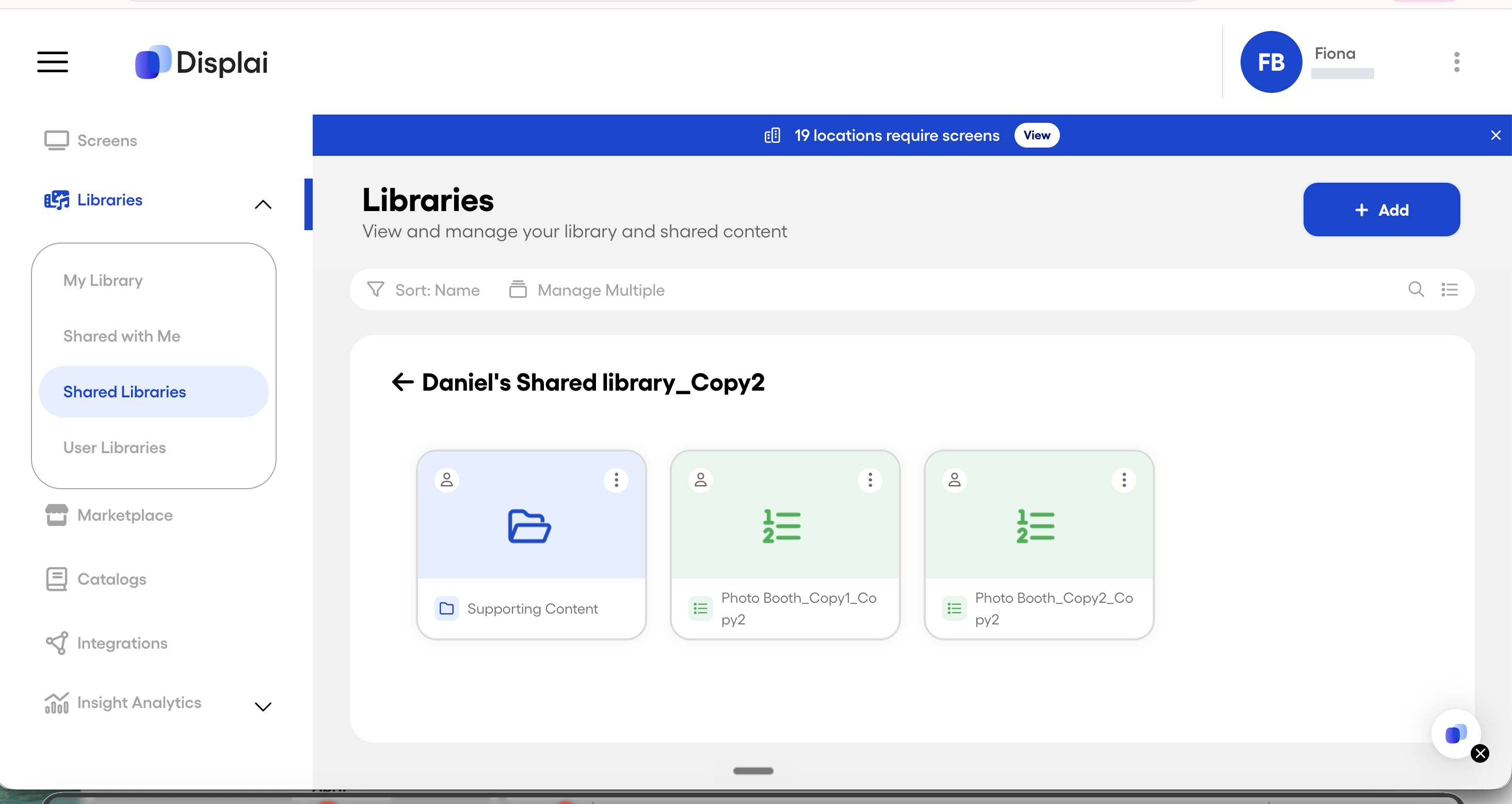 The "Supporting content" folder — screenshot 1
