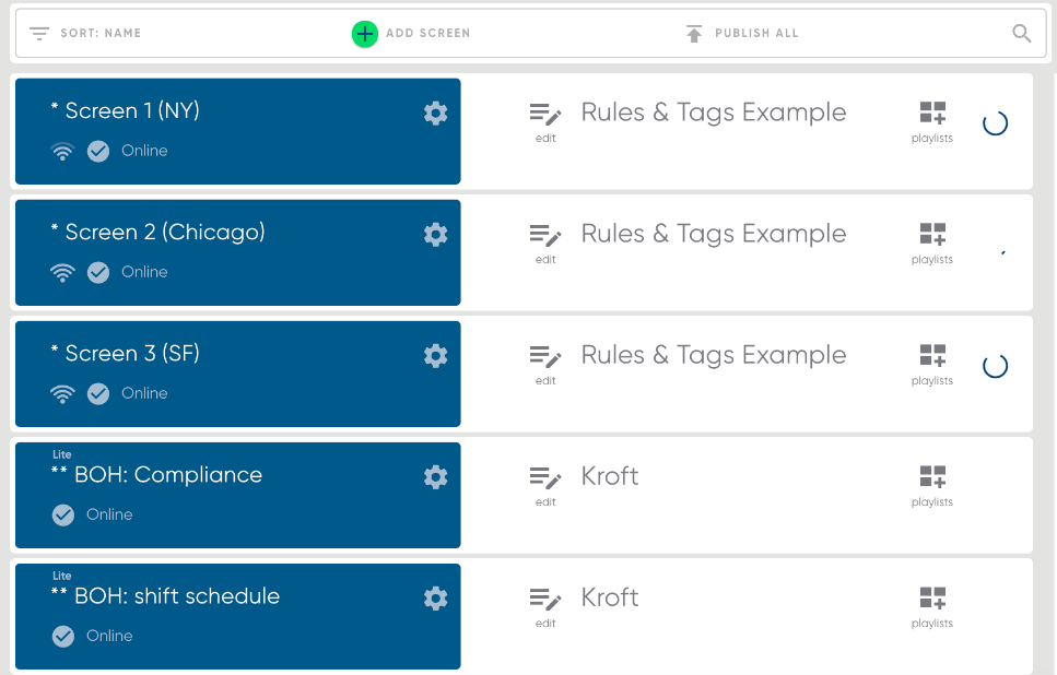 Using Rules & Tags — screenshot 13