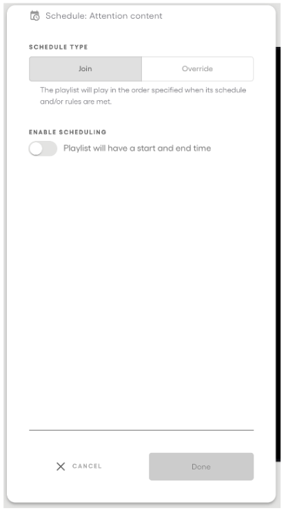 Step 4 - set schedule types — screenshot 9