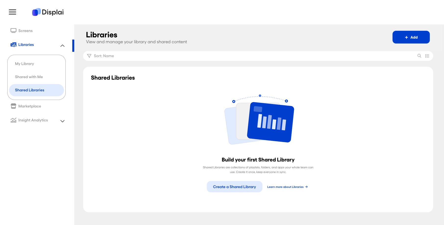 Create a Shared Library — screenshot 2