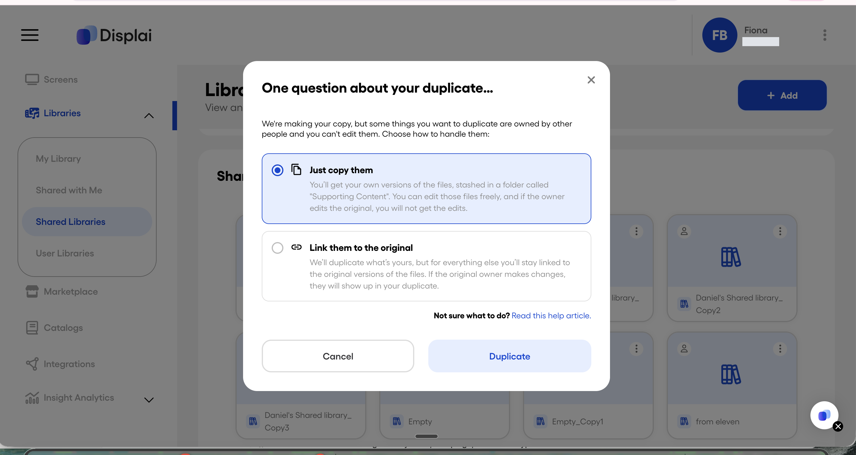 Duplicate within a Shared Library: — screenshot 11