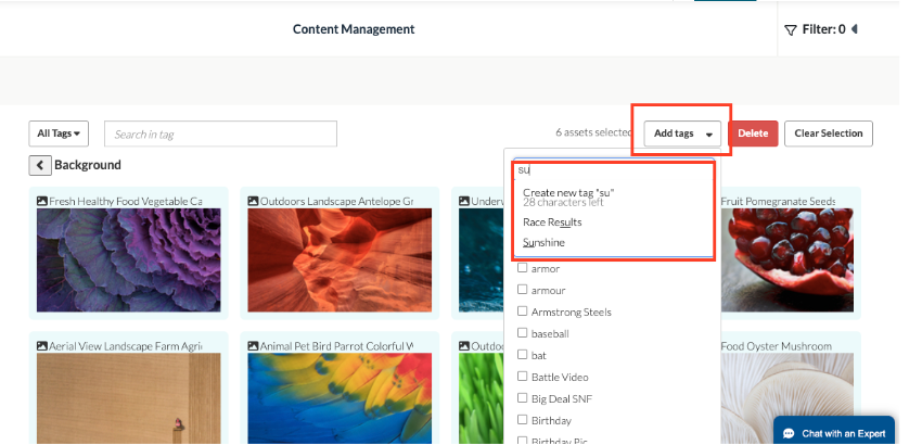 To Access Content Management — screenshot 6