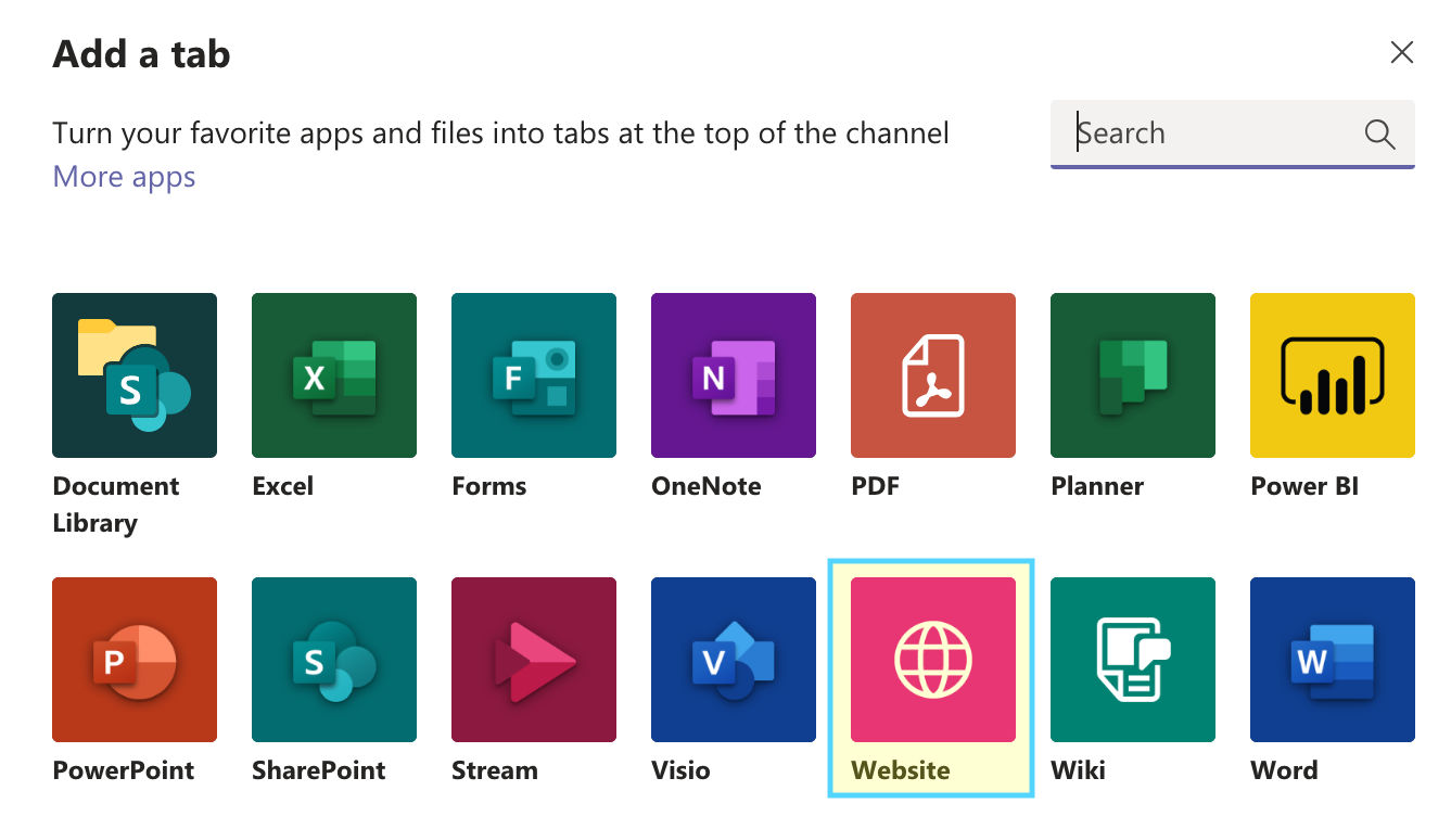 Steps to Add a Hoopla Channel Tab — screenshot 2