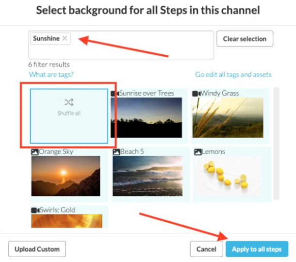How to use Tags in your Channel — screenshot 2