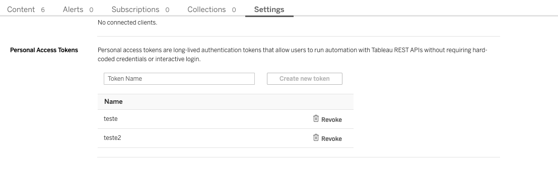 Authorizing the Tableau Integration — screenshot 5
