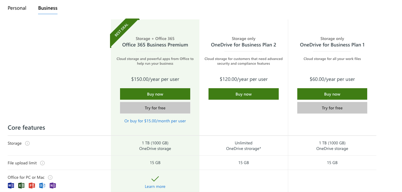 What type of Excel accounts are supported? — screenshot 1