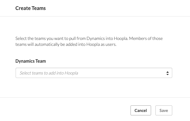 Create Users & Teams in Dynamics — screenshot 2