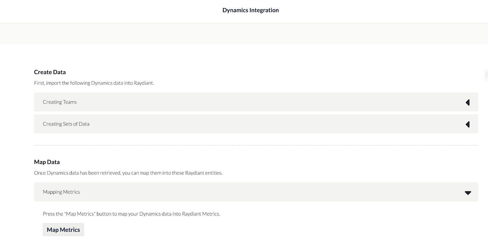 Mapping Metrics in Dynamics — screenshot 1