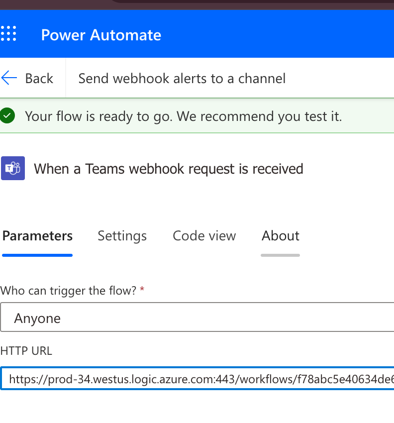 (Alternative )How to set up a workflow from Microsoft PowerAutomate using a template — screenshot 11