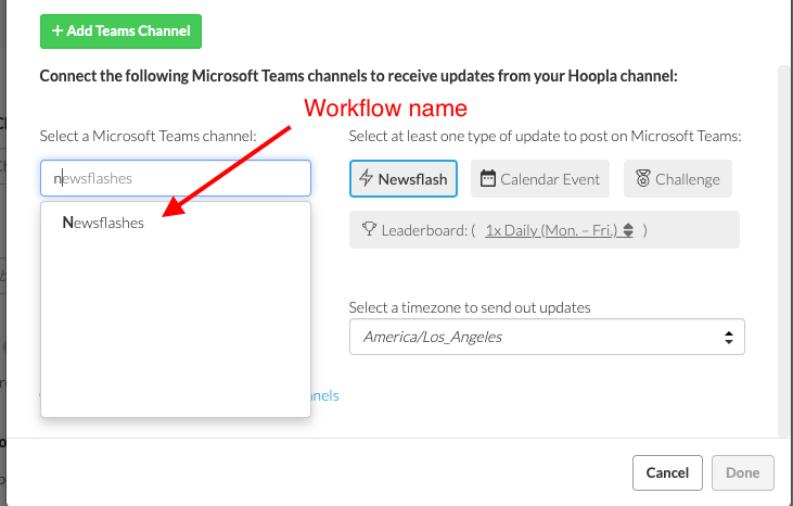 Add Your Preferences in the Channels Area — screenshot 13