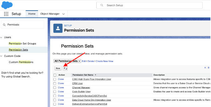 How to add the permission at the user level using Permission Sets — screenshot 3