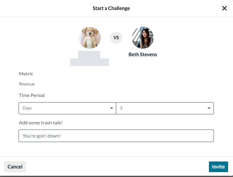 How to Create a Faceoff with Another Player — screenshot 6