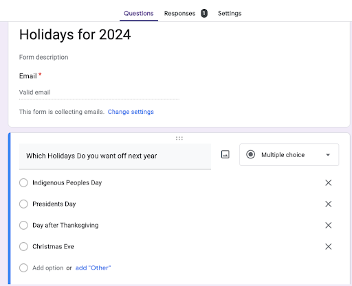 How to turn a Survey into a Leaderboard — screenshot 1