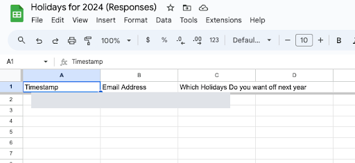 How to turn a Survey into a Leaderboard — screenshot 3