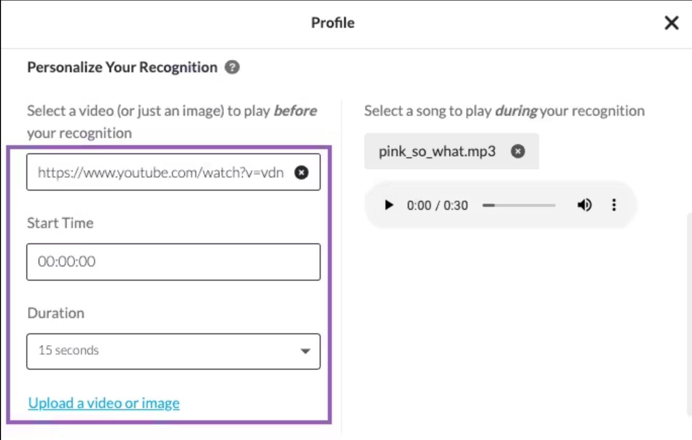 Upload your personalized Transition video. — screenshot 6