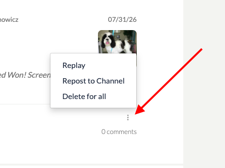 Open the Options Menu — screenshot 4